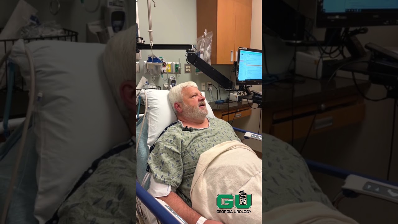 Dr. Sharpe Interviews NanoKnife Patient #nanoknife #shorts #prostatecancer #prostatecancertreatment