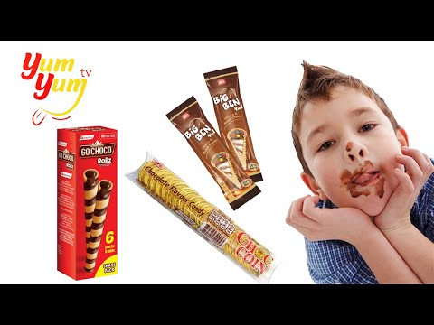 Unwrapping Interesting Choco Snacks - Hugs Big Ben cone, JB Chocolate Coins, Go Choco Rollz #ASMR