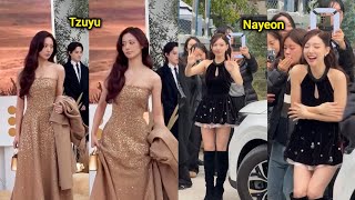 Download lagu TWICE Tzuyu At MaxMara popup In Tokyo & Nayeon At Fwee product launch event today mp3