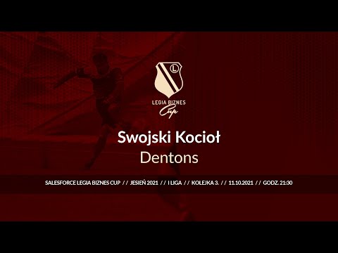 Skrót spotkania Swojski Kocioł - Dentons ( Legia Biznes Cup Jesień 2021 )
