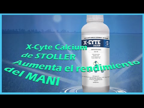 X-Cyte Calcium,  Stoller Aumenta el rendimiento del maní