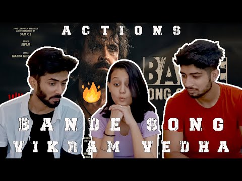 Bande Vikram Vedha REACTION | Hrithik Roshan, Saif Ali Khan |