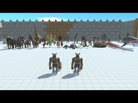 2 GHOR HAMMER VS BOSS &MINIBOSS - Animal Revolt Battle Simulator