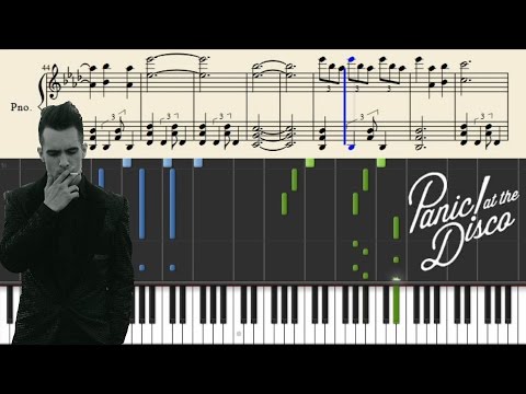 Panic! At The Disco - The End Of All Things - Piano Tutorial + SHEETS