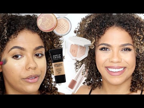 Foundation Routine for Oily Skin - Skincare + Makeup Video
