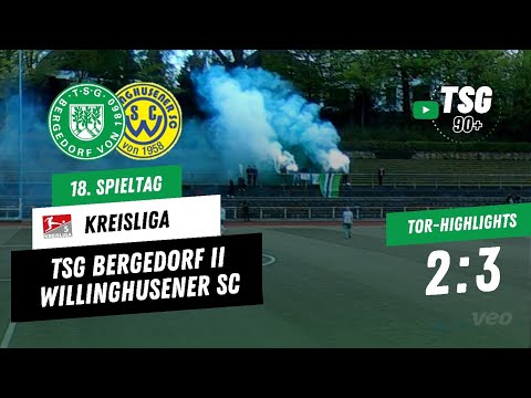 TSG Bergedorf II - Willinghusener SC | Kreisliga | 18. Spieltag