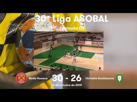LIGA ASOBAL J06: Bada Huesca - Helvetia Anaitasuna 30-26