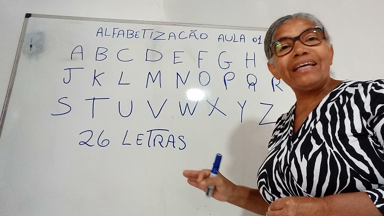 CURSO ALFABETIZAÇÃO AULA 01