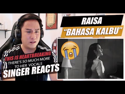 Raisa & Andi Rianto - Bahasa Kalbu (Official Music Video) | SINGER REACTION