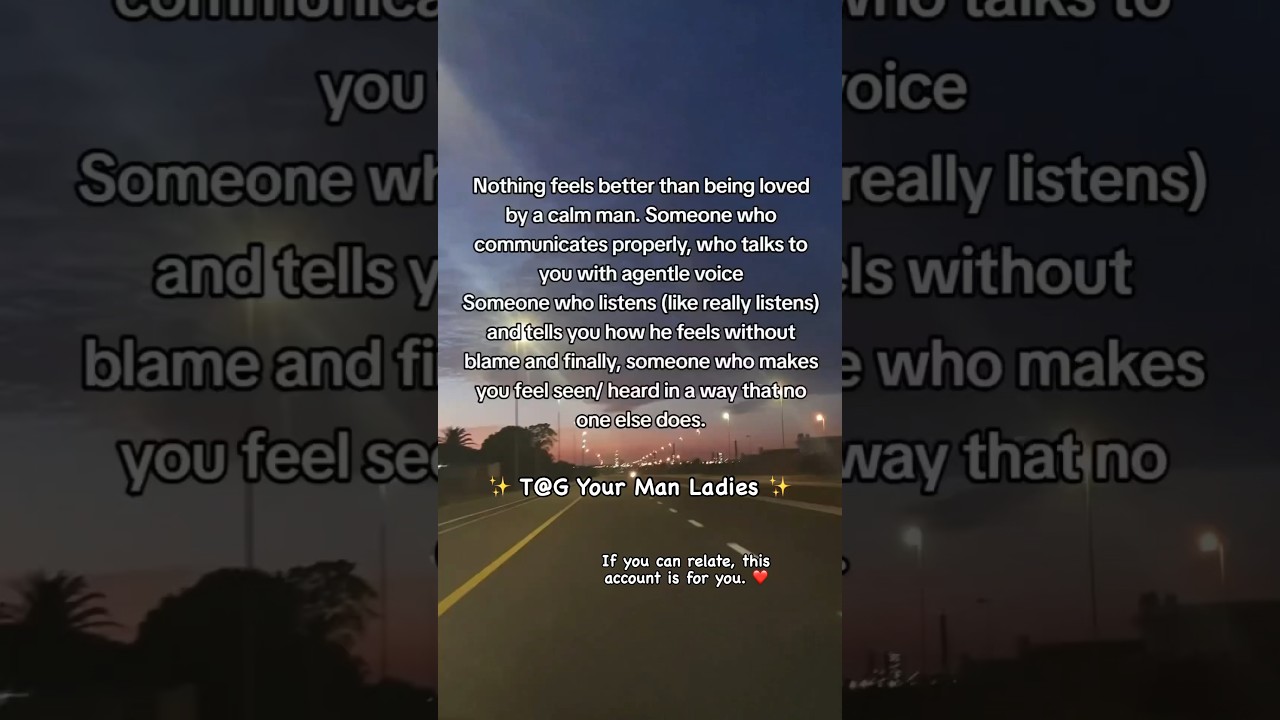 Someone who makes you feel seen and heard is Top Tier🤌🏼 #relationship  #relationships