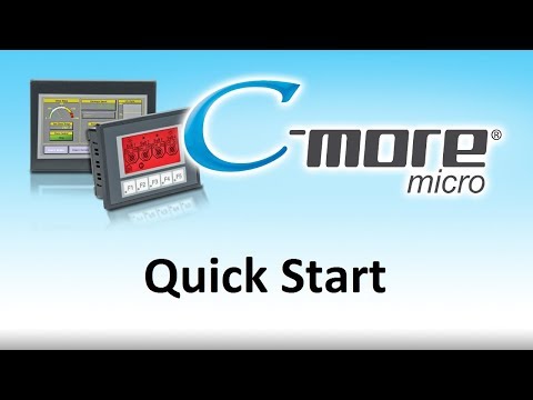 C-more Micro HMI Quick Start from AutomationDirect