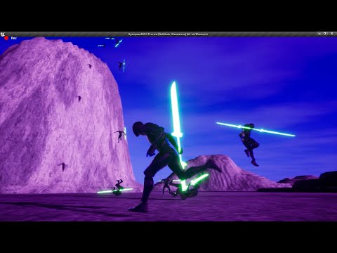 Hologram/Mesh Cloning Mechanic [UE4 SoulsLike ARPG][WIP]