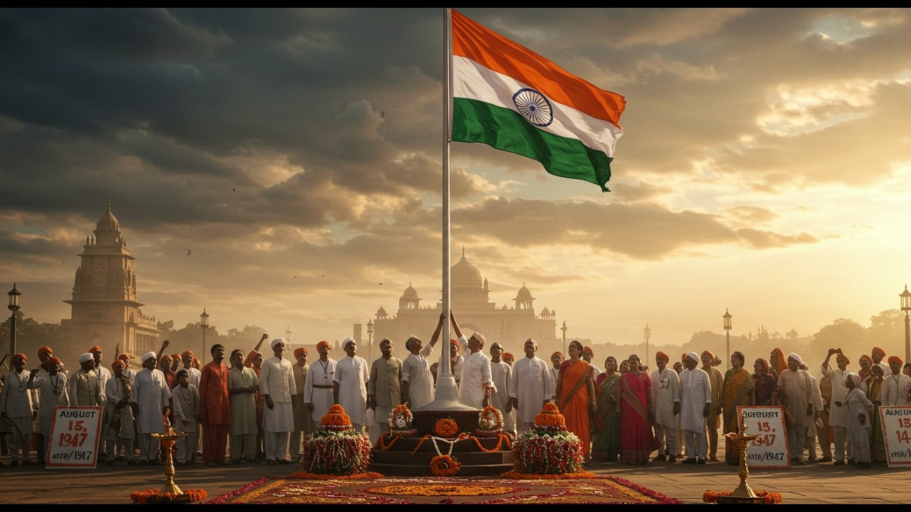 08. India's Independence Day: The Historic Moment of 1947 | Freedom Struggle Documentary