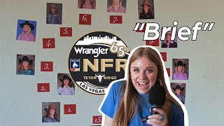 a brief introduction to all 15 barrel racers competing at the 2023 NFR aka national finals rodeo