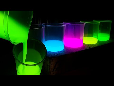 The Craziest Glow Pigments on Earth