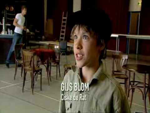 Ciske de rat Making off - Cafe scene