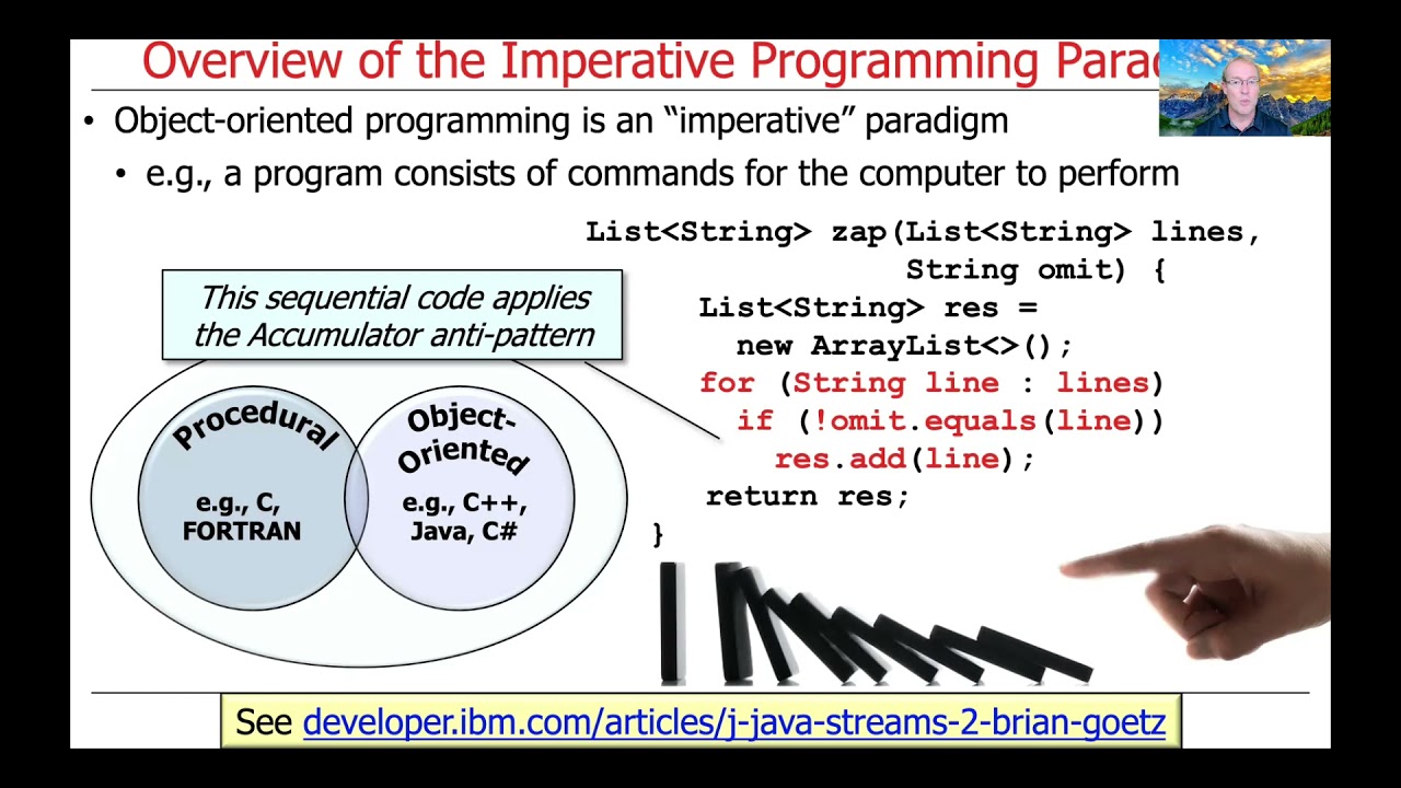 Overview of Java’s Supported Programming Paradigms