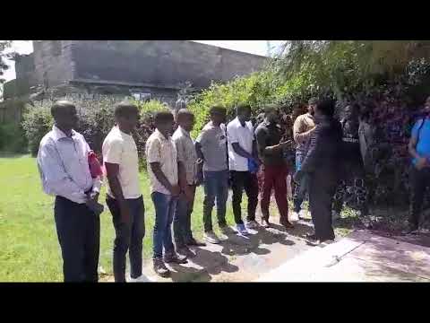 S.K FIANKO LARBI GREETING MEN @ C. O.P TASSIA FAMILY CHAPEL