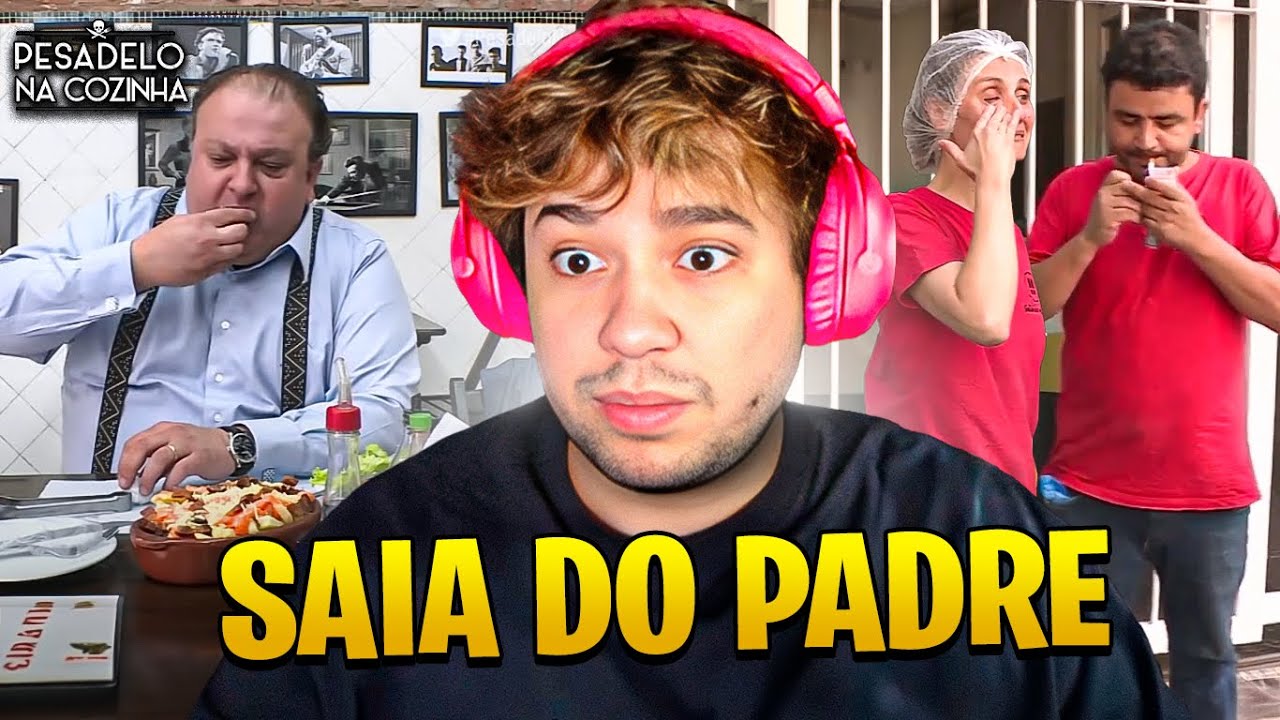 O DONO DESSE RESTAURANTE É UM ARROGANTE! - React (Pesadelo na Cozinha)