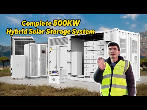 👍🌞Complete 500KW Hybrid Solar Storage System with 482kWh Battery Storage🎇✨