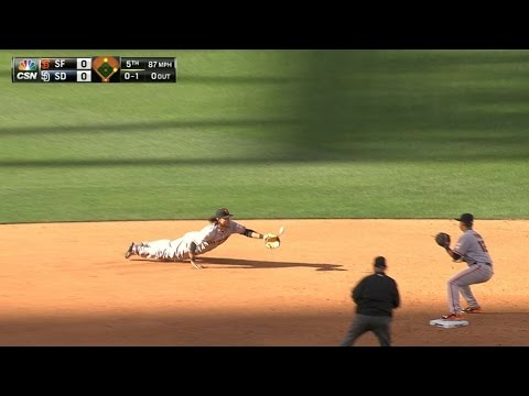 SF@SD: Giants turn four double plays to stifle Padres