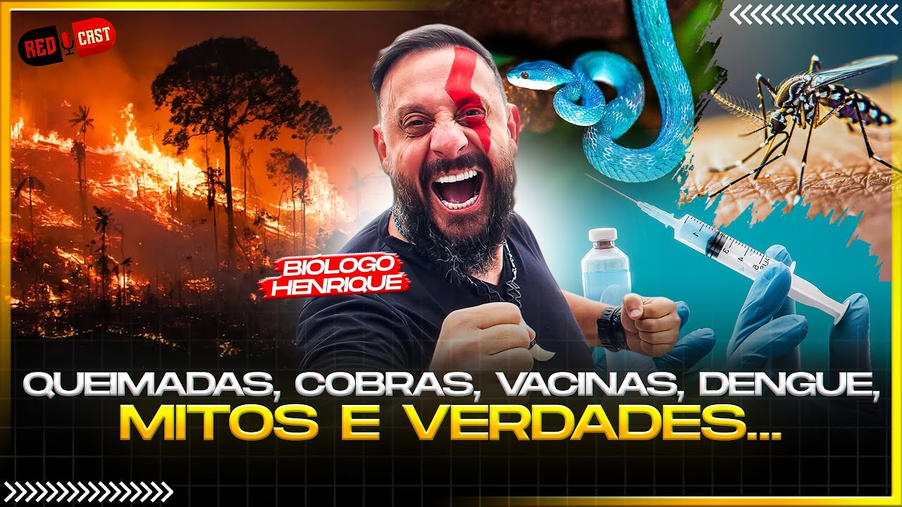BIÓLOGO HENRIQUE - COBRAS E AQUECIMENTO GLOBAL - REDCAST