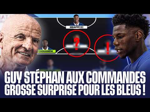 Une COMPO INEDITE pour les BLEUS ? Guy STÉPHAN prend les COMMANDES ! TCHOUAMENI se confie...