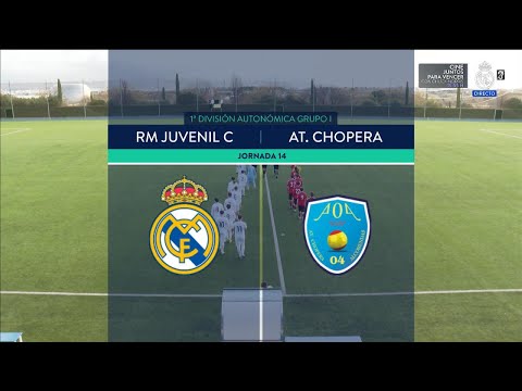 Real Madrid Juvenil C - At. Chopera (J14 - 1ª Autonómica Juvenil) - RMTV