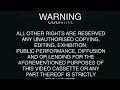 2Oth Century Fox Home Entertainment 1998 2007 Warning Scroll Screen Remake