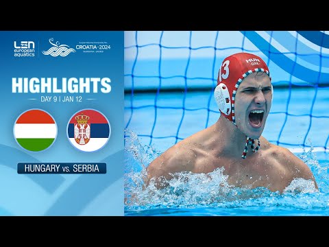 Hungary vs. Serbia Highlights | Quarter Finals | European Water Polo Championships 2024