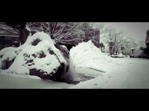 Old Town Fort Collins in the snow