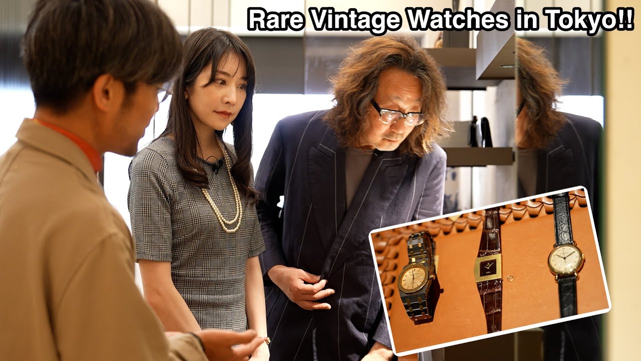 Explore Tokyo’s Rare Vintage Watch Collection – A Must-Visit Store!