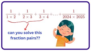 The Sneaky Trick to Solve Fraction Pairs Fast #maths