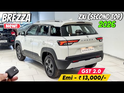Maruti Brezza ZXI 2026 ❤️ | Maruti Brezza Second Top Model | Brezza 2026 Detailed Review