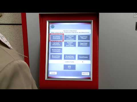 "Wie funktioniert eigentlich...?" Bedienung des Fahrscheinautomaten