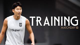 Training ahead of Galaxy | LAFC Training Sessions
