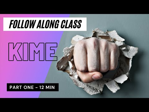 Quick 12 Minute Follow Along Karate Class Kime Part 1