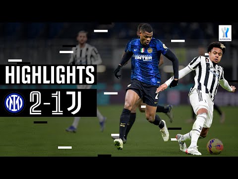 Inter 2-1 Juventus | A Battle Right To The End | Italian Super Cup Highlights