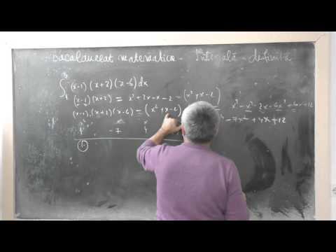 Lectia  BAC  63 -   Integrala definita  - Schema lui Horner