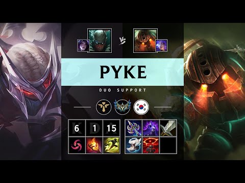 Pyke Support vs Nautilus - KR Challenger Patch 25.19