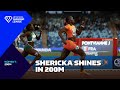 Shericka Jackson eases to victory in Marrakech 200m - Wanda Diamond League 2024