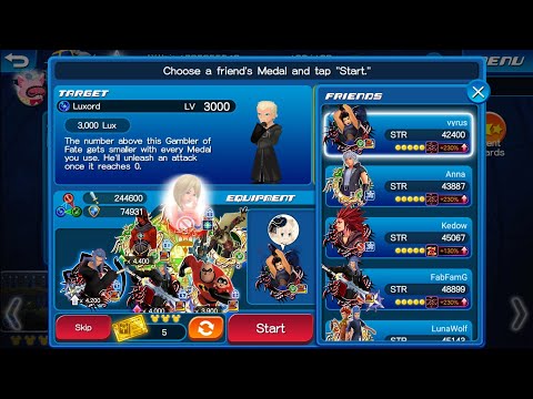 KHUx F2P - Luxord [+] Quest 13: No Starlight? No problem (NO VIP MEDALS)