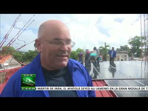 Instalan sistemas fotovoltaicos para garantizar comunicaciones en Pinar del Río