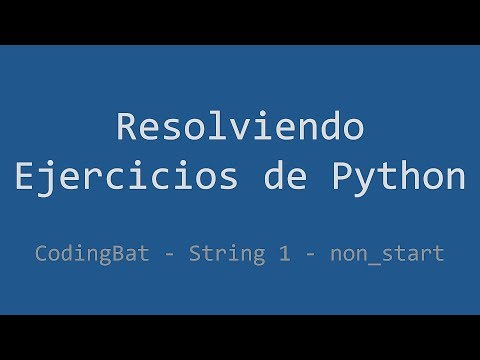 030 Ejercicio De Python Codingbat String 1 Non_start