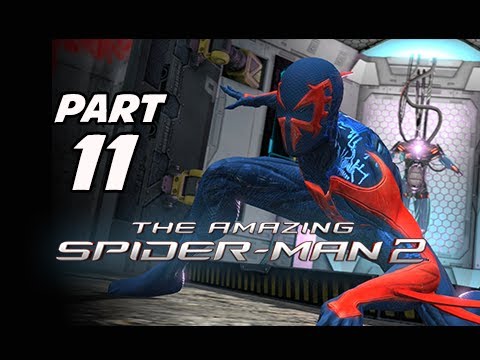 The Amazing Spider-Man 2 Walkthrough Part 11 - Spider-Man 2099 Costume (PS4 1080p Gameplay)