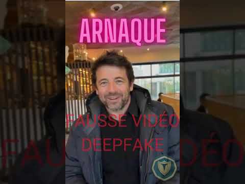 Deepfake : Patrick Bruel : photo animée pour arnaque sentimentale (2)