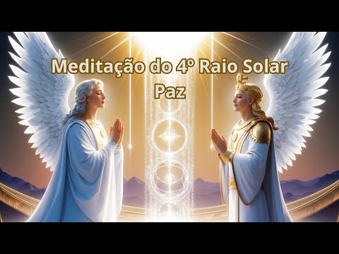 Meditação do 4° Raio Solar Branco [Paz] - Arcanjo Gabriel e Mestre Seraphis Bey