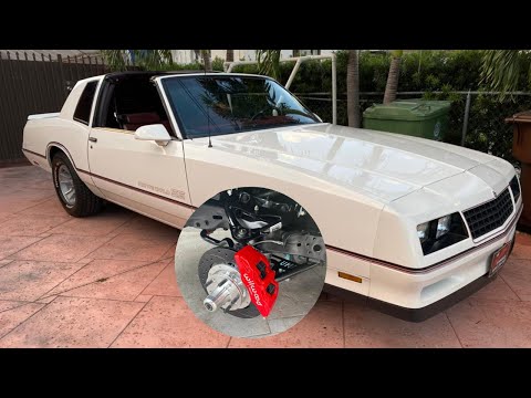 Installed a complete performance suspension on a 1986 Monte Carlo SS T-Tops | Gbody |