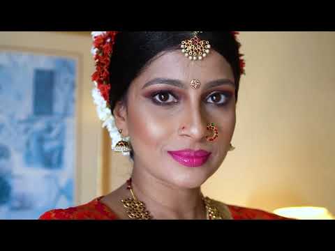 Hindu Bride Makeover by Marina Abay - Nadeesha Hemamalie