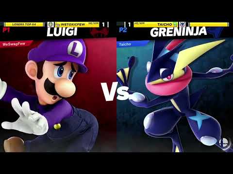Big Cheese 3 SSBU: WeToxicFew vs Taicho (Luigi vs Greninja) - Losers Top 24
